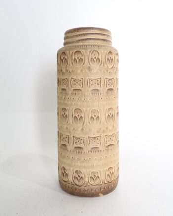 Large 1970s Scheurich West German Ceramic Floor Vase 282-41