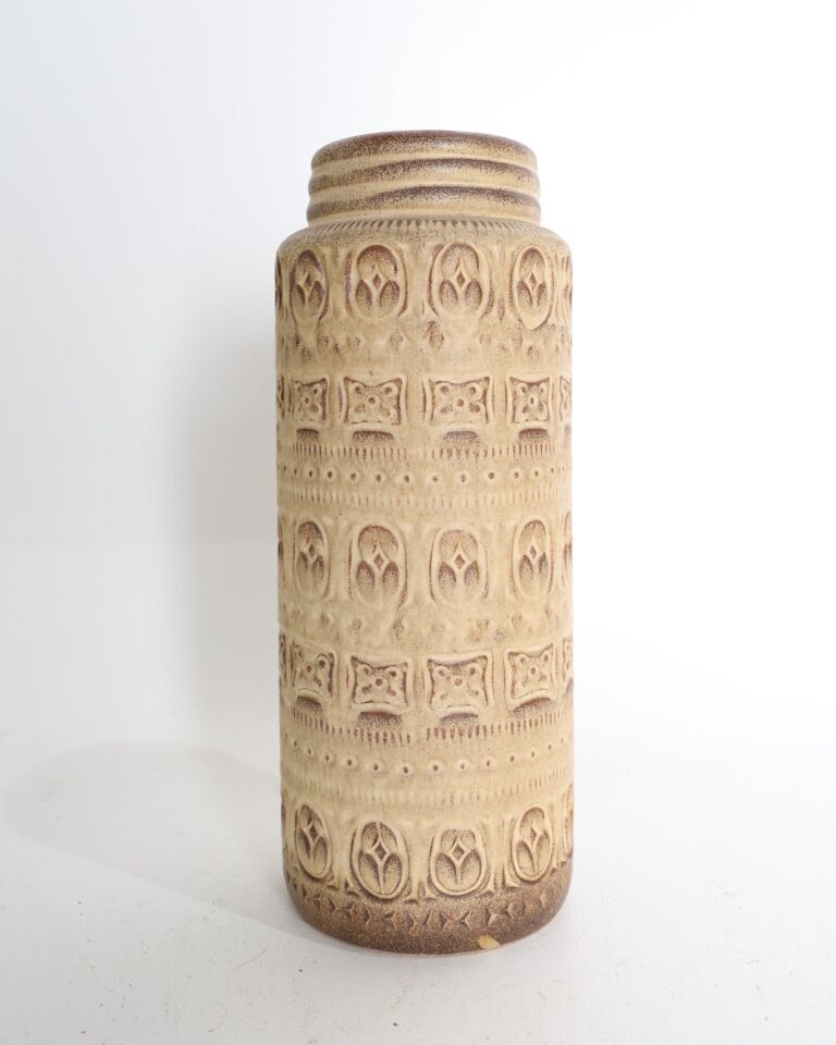 Large 1970s Scheurich West German Ceramic Floor Vase 282-41
