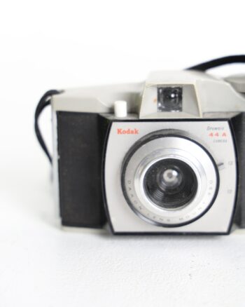 Vintage Kodak Brownie 44A Camera with Flash Attachment