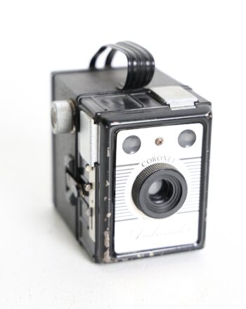 Coronet Ambassador Black Box Camera Made in England