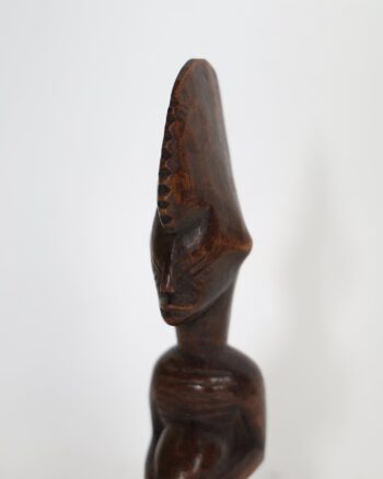 Vintage Hand-Carved African Tribal fertility Wooden Figure