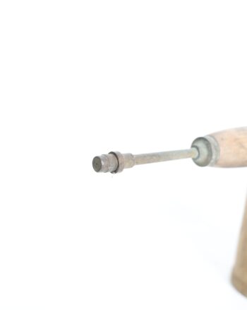 Vintage Brass and Copper Garden Hand Sprayer with Wooden Handles