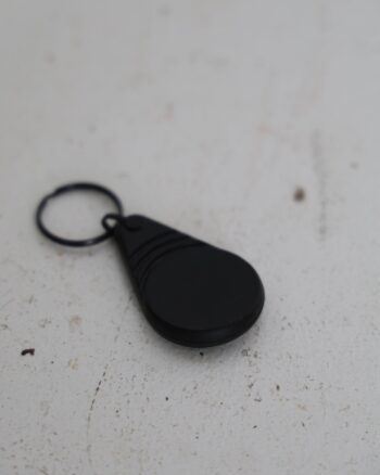 Old Bushmills Distillery Co Ltd Vintage Style Black Plastic Keyring