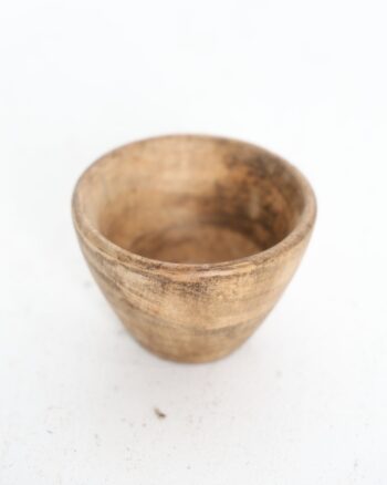 Small Rustic Turned Wooden Bowl
