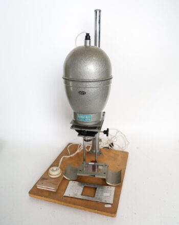 Gnome Rangefinder Alpha Photographic Enlarger on Wood Base