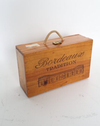 Bordeaux Tradition Wooden Presentation Box with Carrying Handle