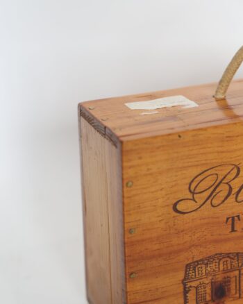 Bordeaux Tradition Wooden Presentation Box with Carrying Handle