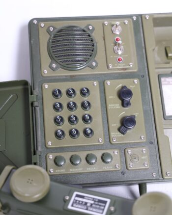 Retro GI Phone Signal Corps Style Field Telephone