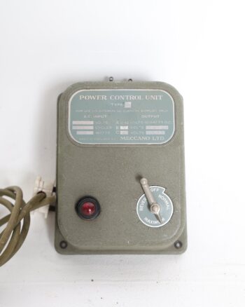Vintage Meccano Power Control Unit Type A3