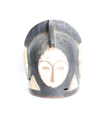 Hand-Carved Multi-Faced Wooden Mask Inspired by Shona Art