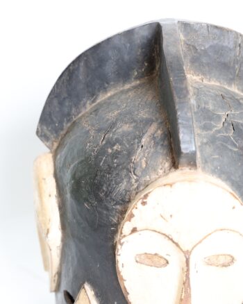 Hand-Carved Multi-Faced Wooden Mask Inspired by Shona Art