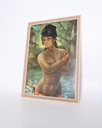 Vintage J H Lynch Nymph Framed Print