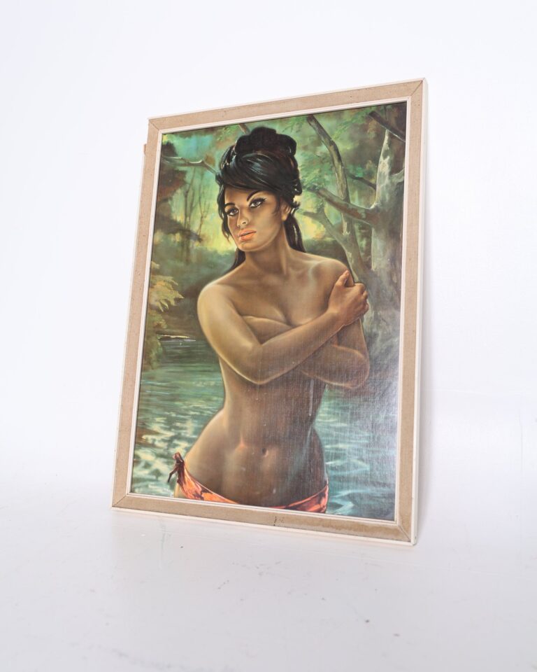 Vintage J H Lynch Nymph Framed Print