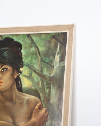 Vintage J H Lynch Nymph Framed Print