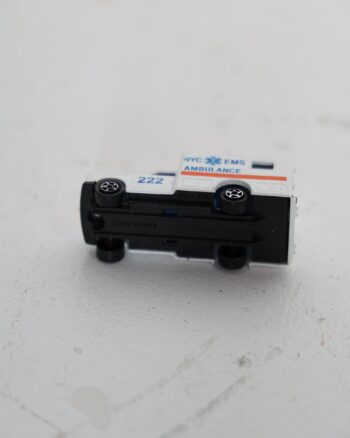 Vintage Majorette Toy Ambulance NYC EMS 222 Diecast Vehicle