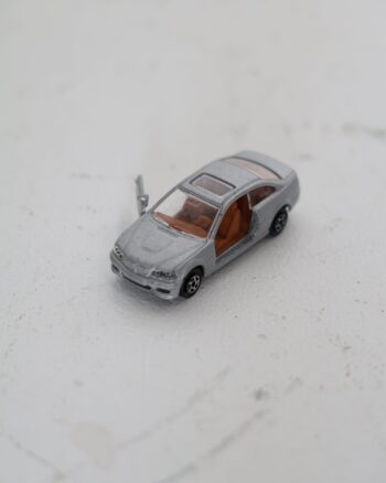Majorette Silver Diecast Toy Car Scale 1 53