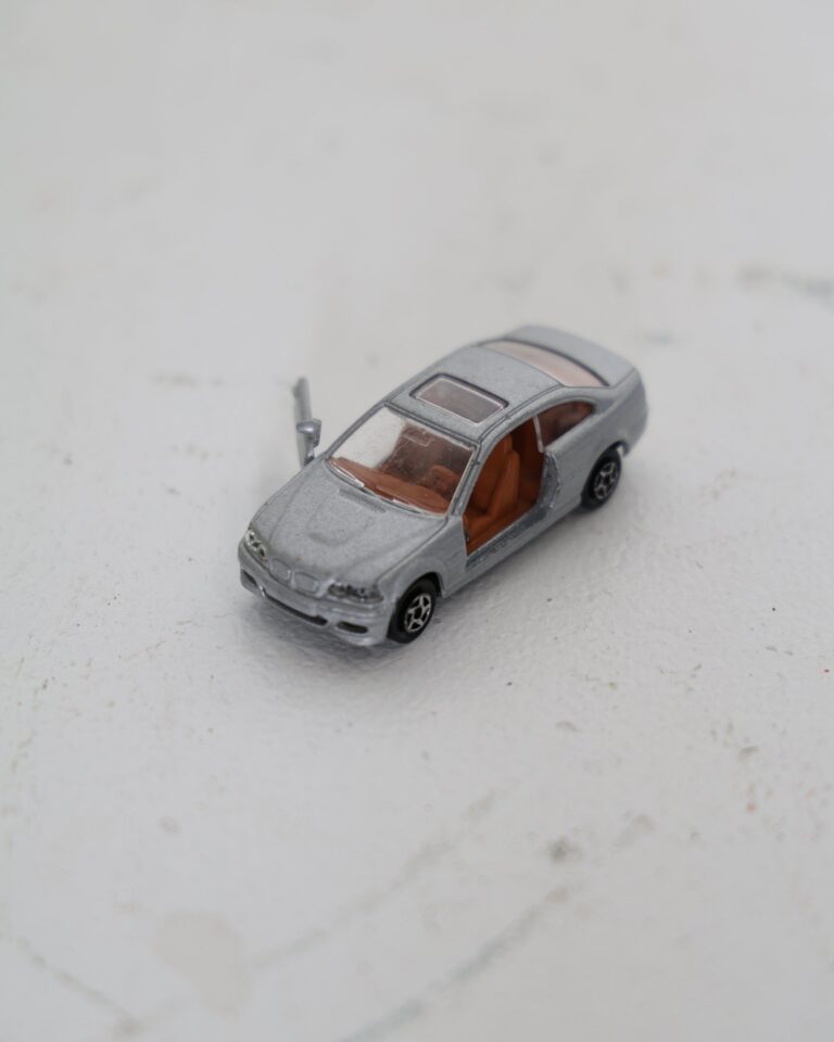 Majorette Silver Diecast Toy Car Scale 1 53