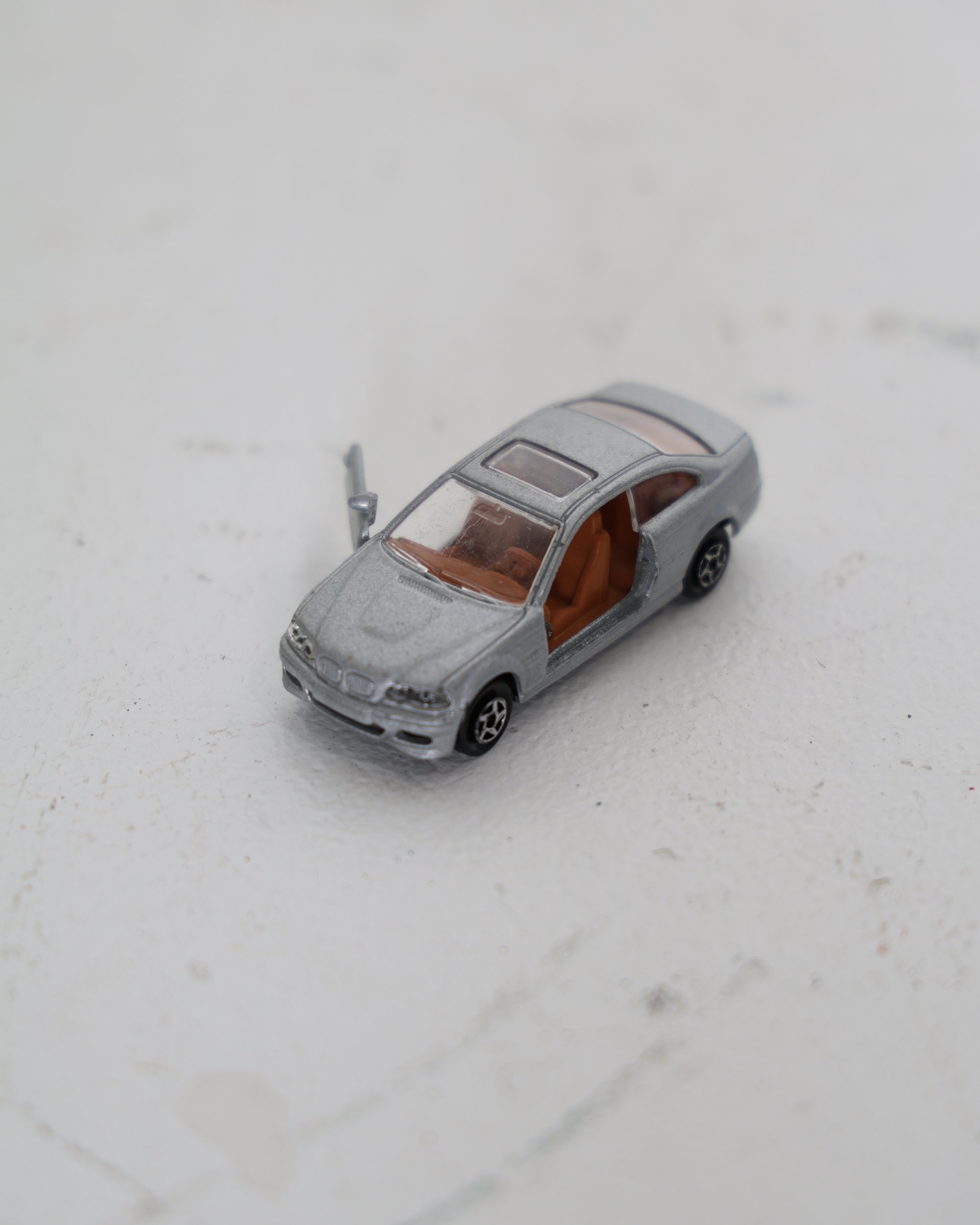 Majorette Silver Diecast Toy Car Scale 1 53