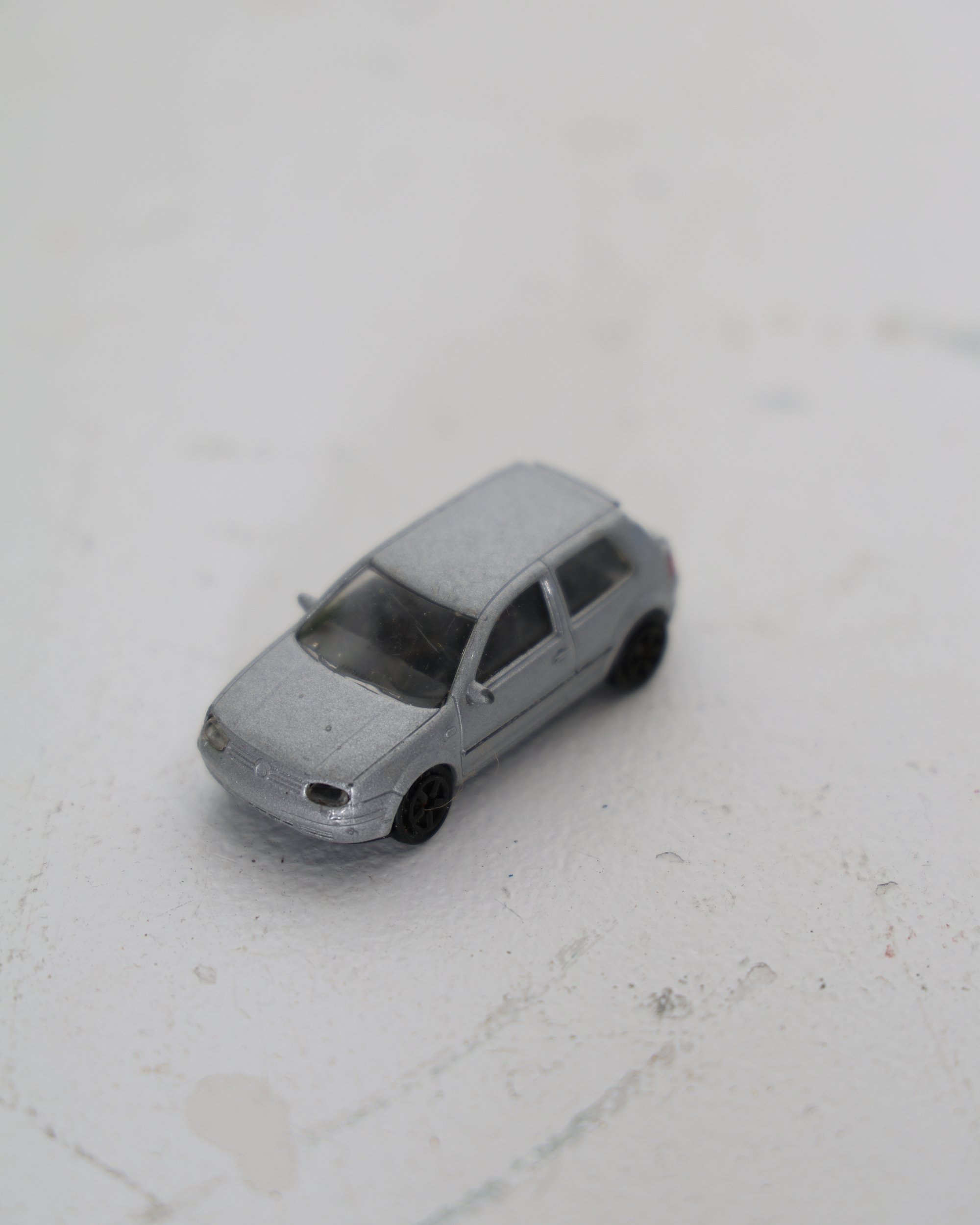 Majorette Miniature Volkswagen Golf Toy Car in Silver