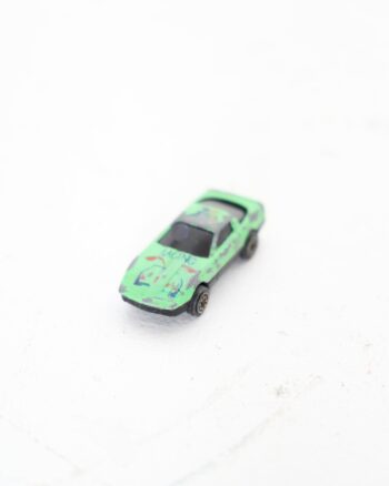 Vintage Style Miniature Green Toy Racing Car