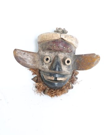Guere (Wè) Carved Wooden ‘War’ Mask from Liberia