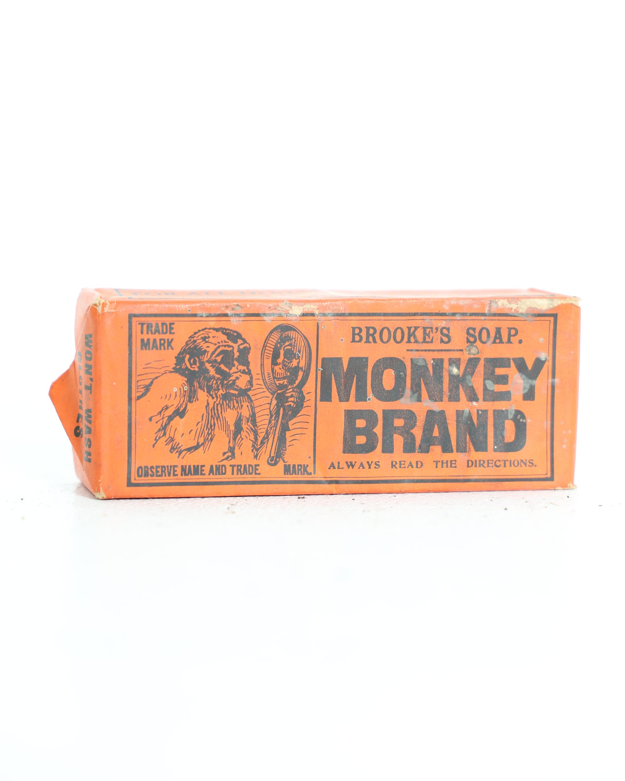 Vintage Brookes Soap Monkey Brand Wrapped Bar