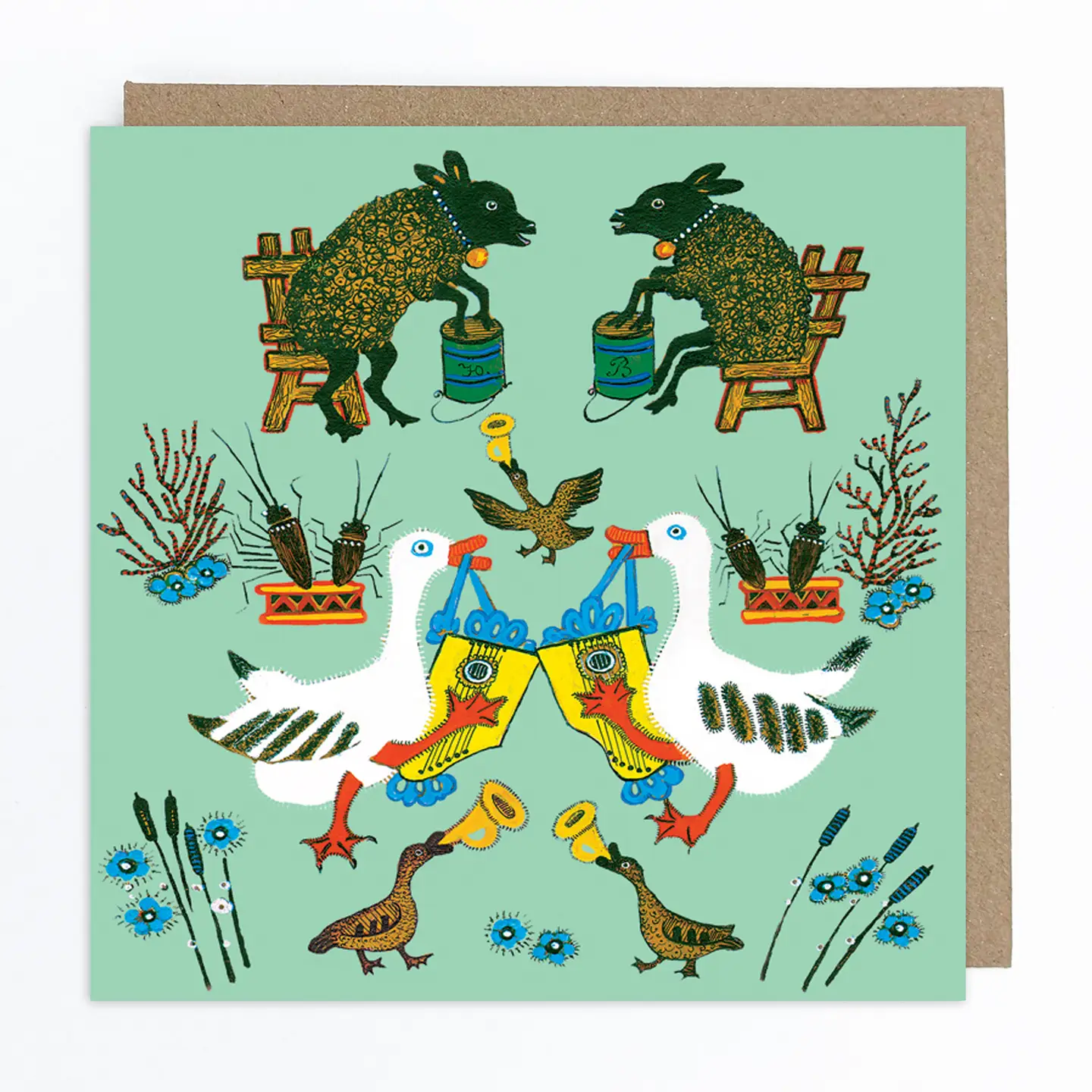 Concert Greeting Card