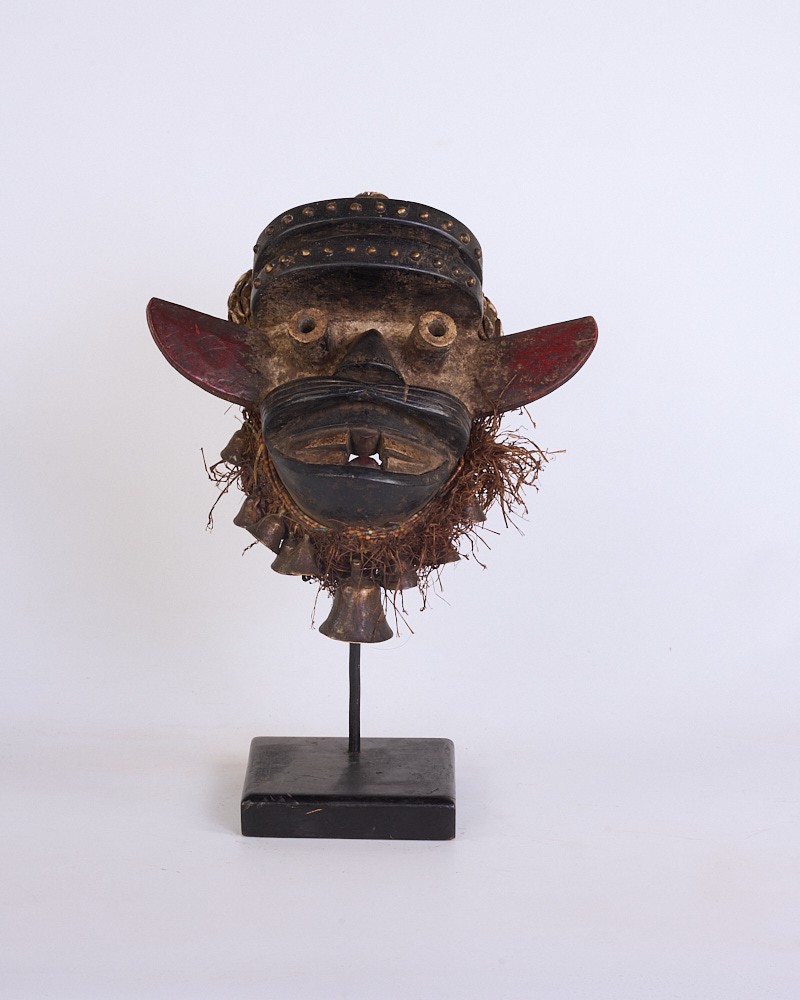 Guere (Wè) Carved Wooden ‘War’ Mask from Liberia