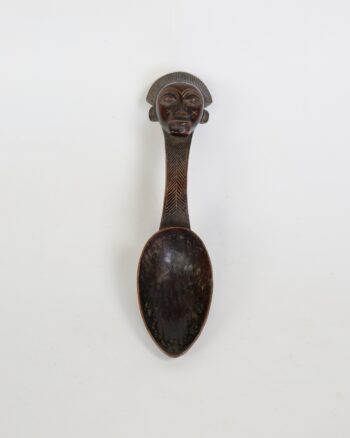 Dan-Inspired Wunkirmian Hand-Carved Ceremonial Feast Spoon
