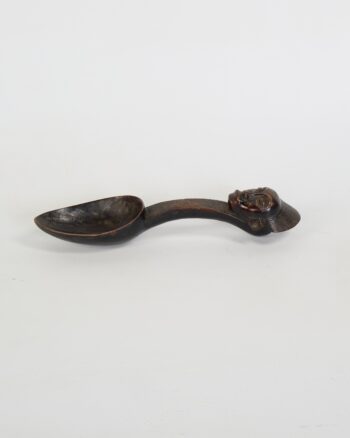 Dan-Inspired Wunkirmian Hand-Carved Ceremonial Feast Spoon
