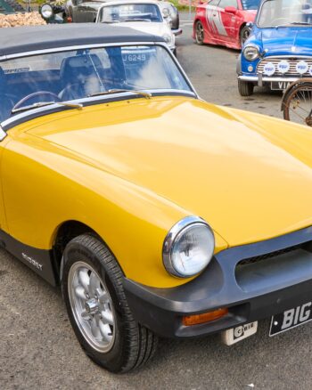 Yellow MG Midget Convertible – BIG 7772