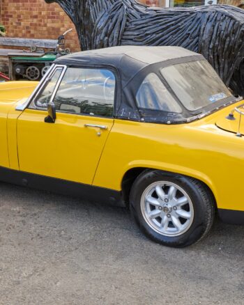 Yellow MG Midget Convertible – BIG 7772