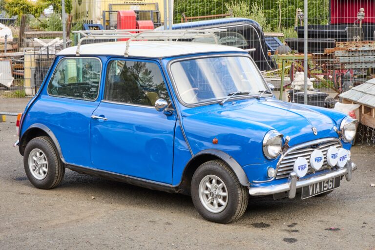 Classic Blue Mini Restoration Project