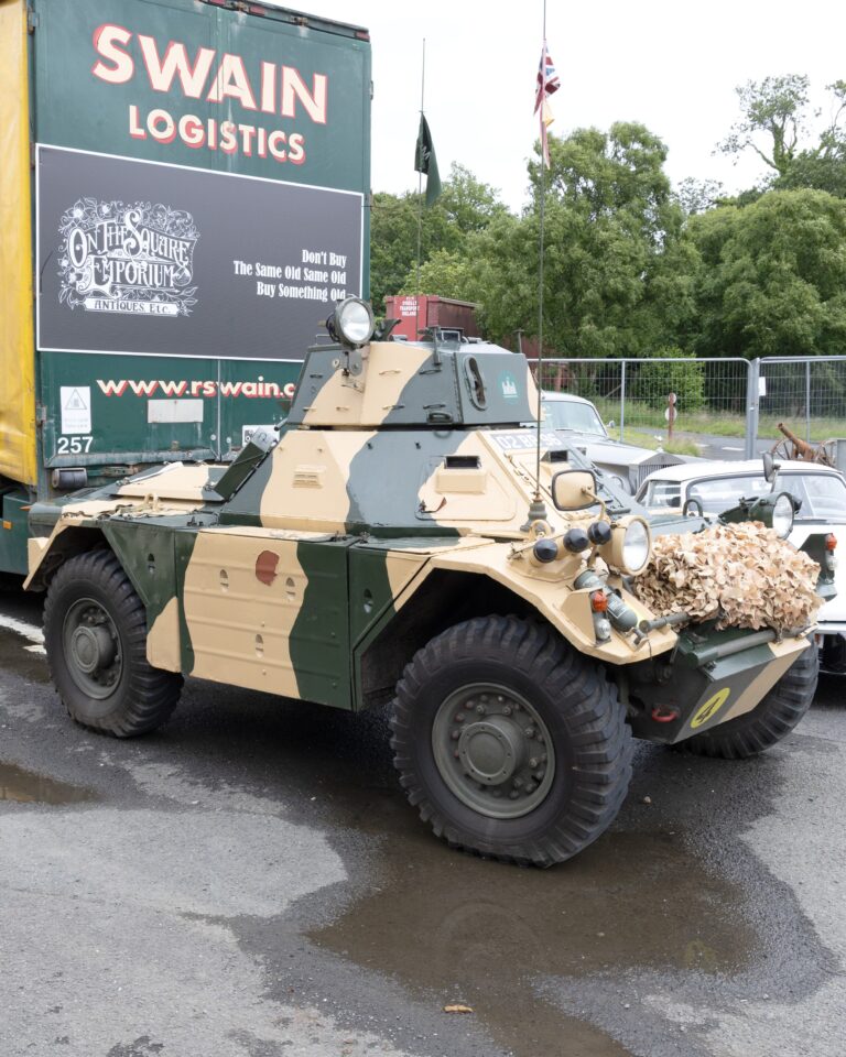 Vintage British Military Daimler Armoured Car