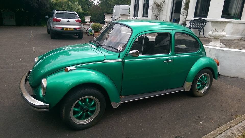 1973 Volkswagen Beetle in Metallic Green