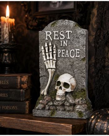 Rest In Peace Halloween Grave Stone Ornament