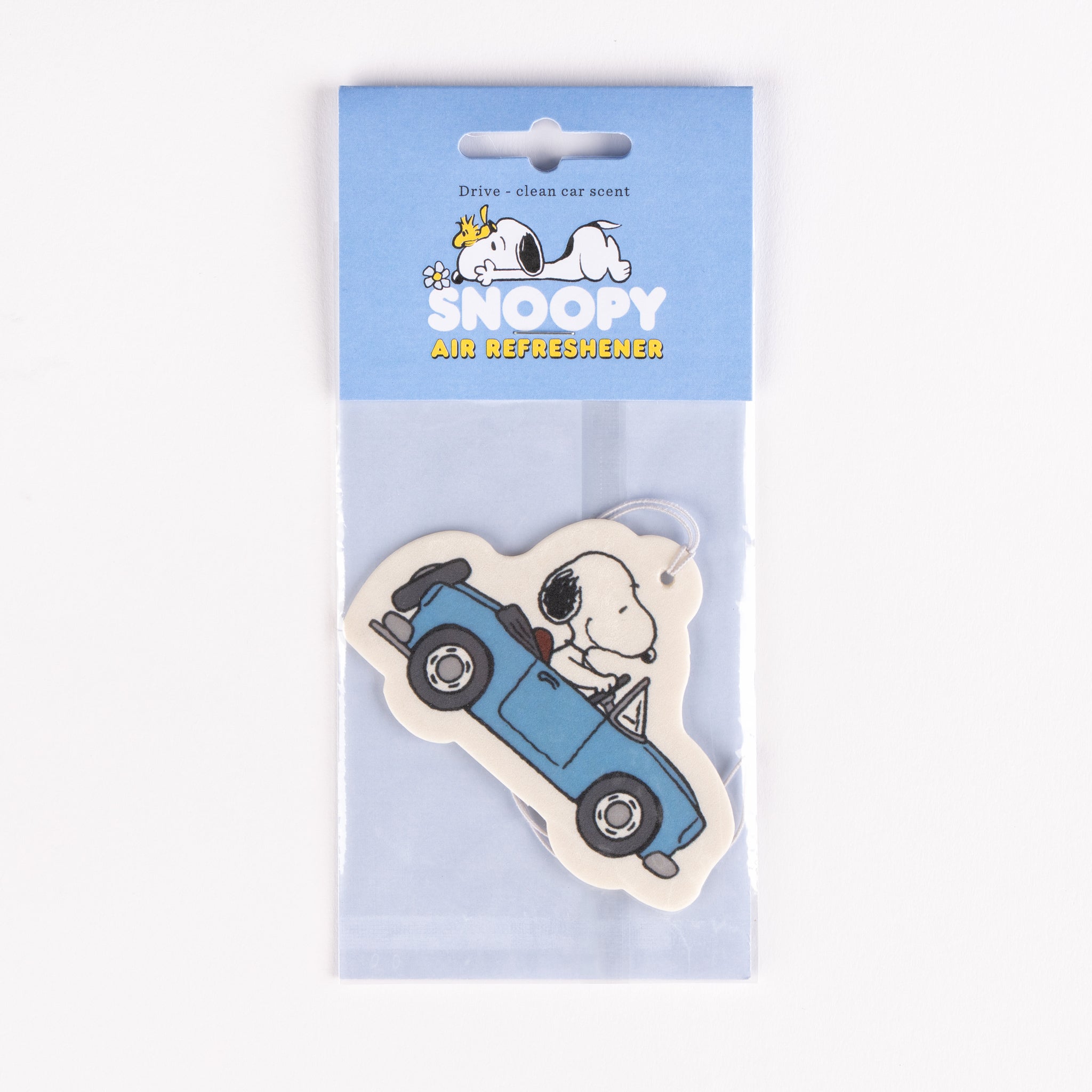 Peanuts Snoopy Driving Blue Car Air Freshener