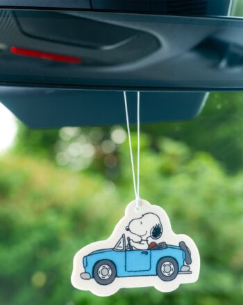 Peanuts Snoopy Driving Blue Car Air Freshener