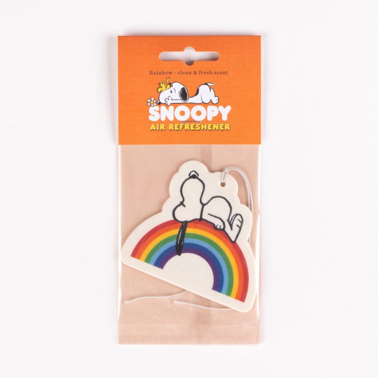 Peanuts Snoopy Rainbow Hanging Air Freshener