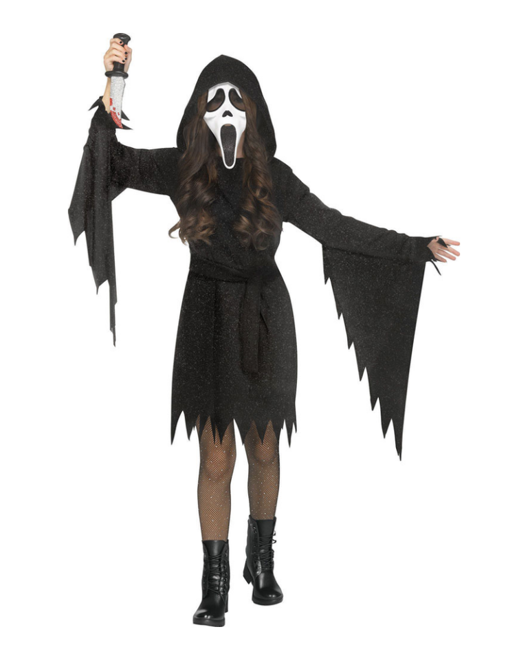 Glitter Ghost Face® Child Costume (Age 7-9)