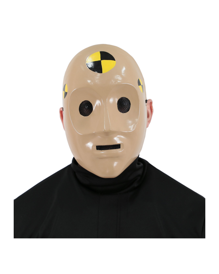 Crash Test Dummy Mask
