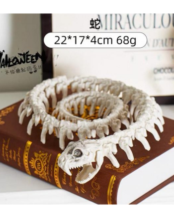 Creepy Snake Skeleton Animal Skeleton Halloween Decoration