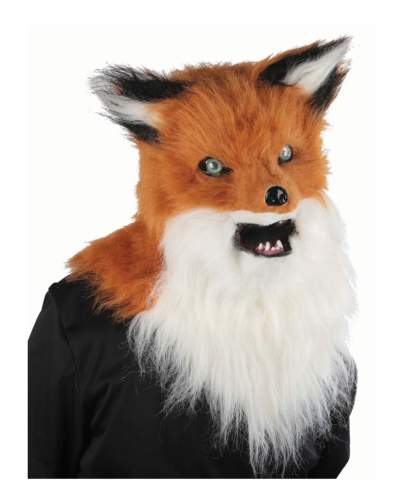 Adult Fox Mask with Moving Mouth