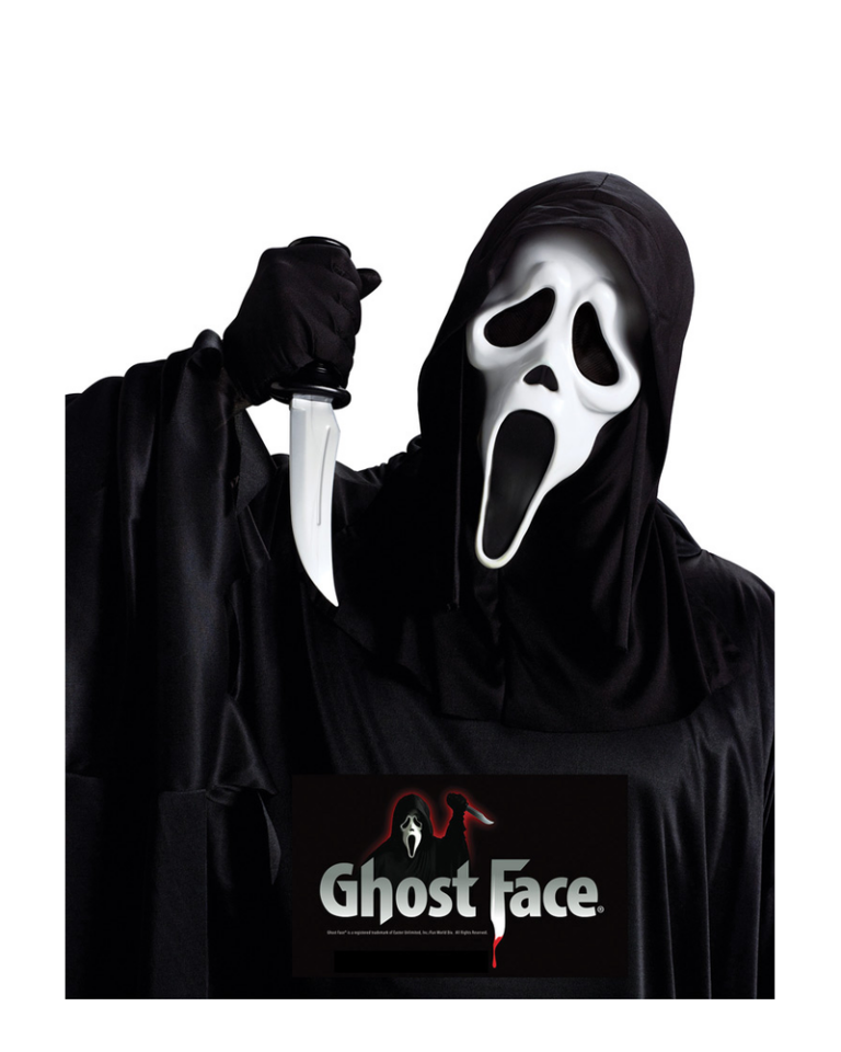 Ghost Face® Adult Mask and Costume Knife Set
