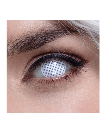 White Mist Costume Contact Lenses (1 Week)