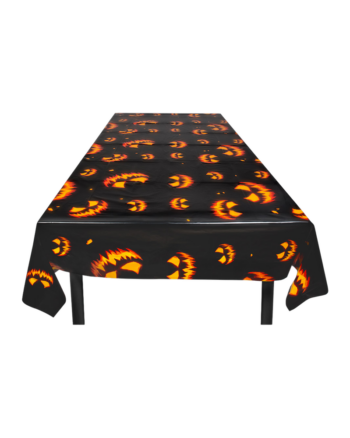 Creepy Pumpkin Halloween PE Tablecloth (120 x 180cm)