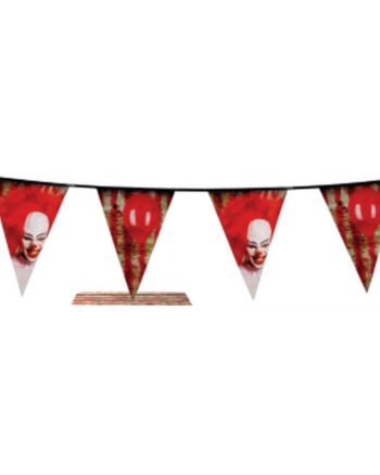 Horror Clown Halloween Bunting (6m)
