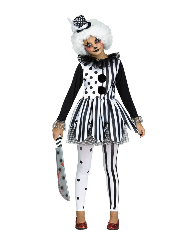 Killer Clown Child Costume (Age 7-9)