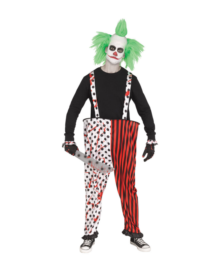 Killer Clown Trousers with Gloves