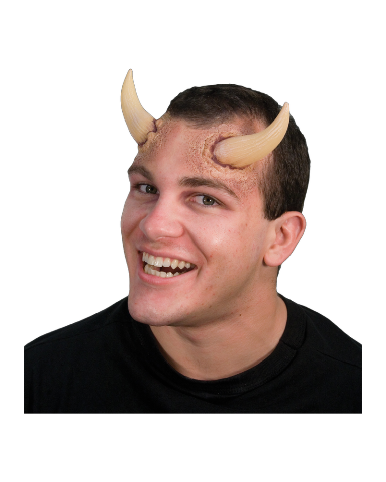 Large Latex Horn Prosthetics (Pair)